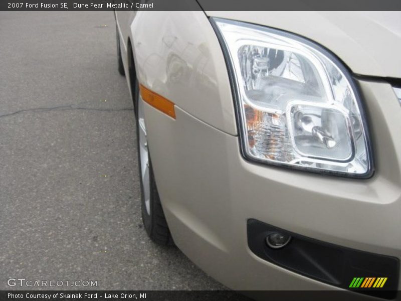 Dune Pearl Metallic / Camel 2007 Ford Fusion SE