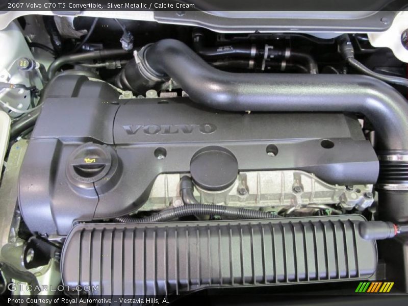 Silver Metallic / Calcite Cream 2007 Volvo C70 T5 Convertible