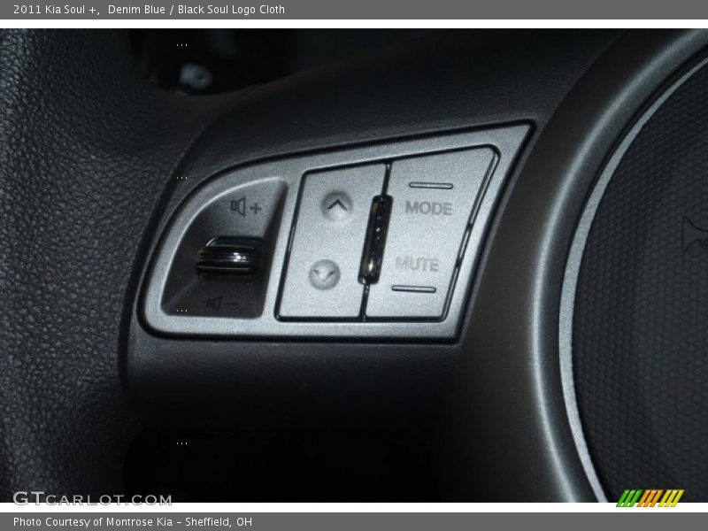 Denim Blue / Black Soul Logo Cloth 2011 Kia Soul +