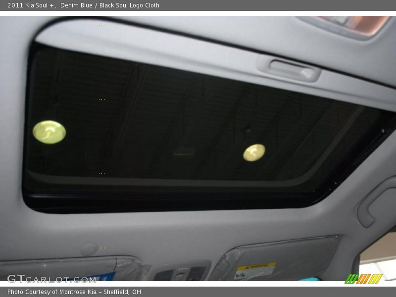 Denim Blue / Black Soul Logo Cloth 2011 Kia Soul +