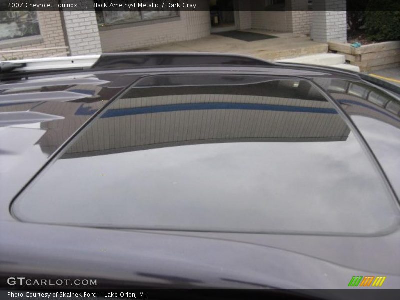 Black Amethyst Metallic / Dark Gray 2007 Chevrolet Equinox LT