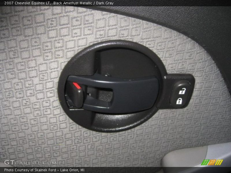 Black Amethyst Metallic / Dark Gray 2007 Chevrolet Equinox LT