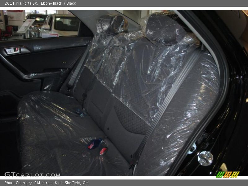 Ebony Black / Black 2011 Kia Forte SX