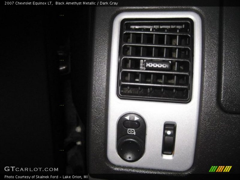 Black Amethyst Metallic / Dark Gray 2007 Chevrolet Equinox LT