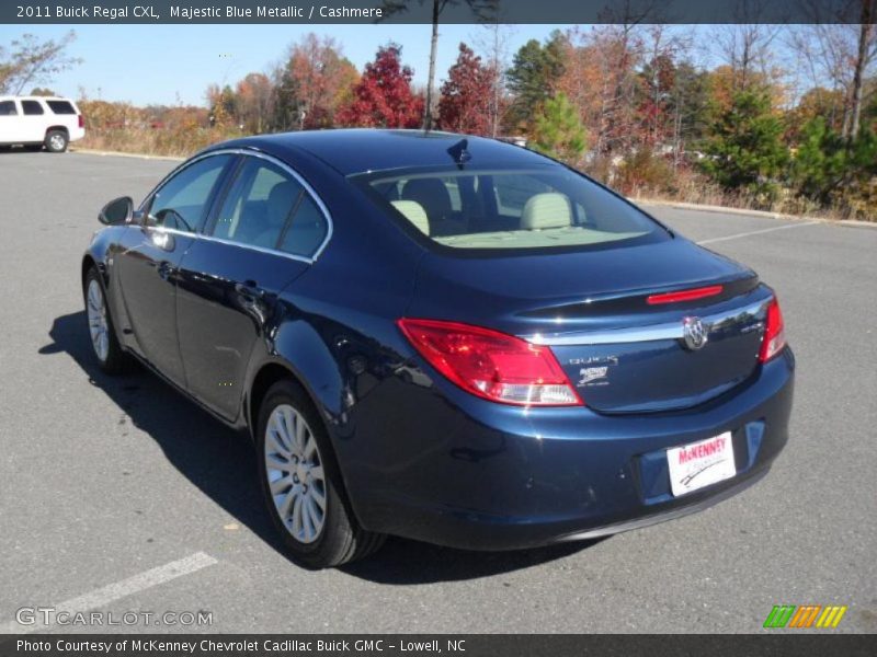 Majestic Blue Metallic / Cashmere 2011 Buick Regal CXL