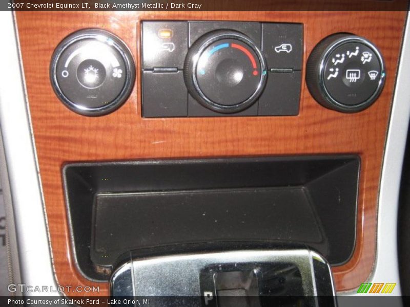 Black Amethyst Metallic / Dark Gray 2007 Chevrolet Equinox LT