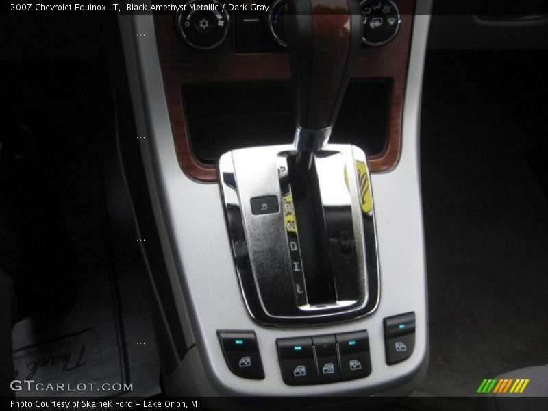 Black Amethyst Metallic / Dark Gray 2007 Chevrolet Equinox LT