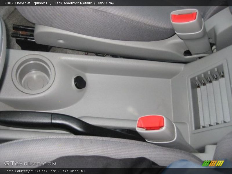 Black Amethyst Metallic / Dark Gray 2007 Chevrolet Equinox LT
