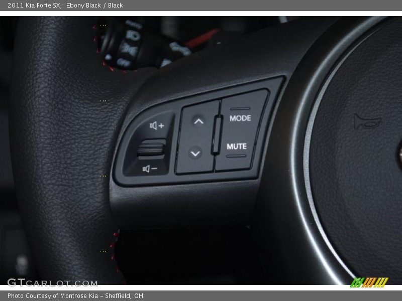 Ebony Black / Black 2011 Kia Forte SX