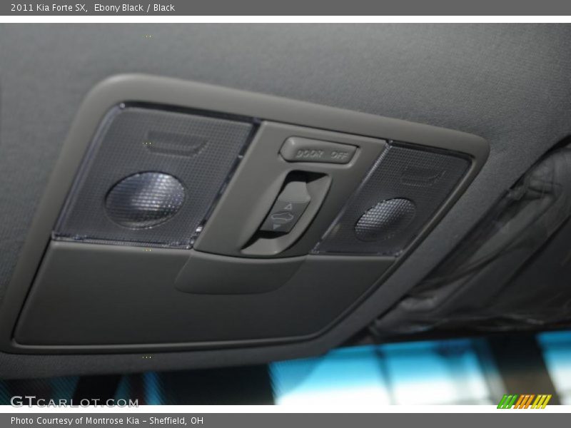 Ebony Black / Black 2011 Kia Forte SX