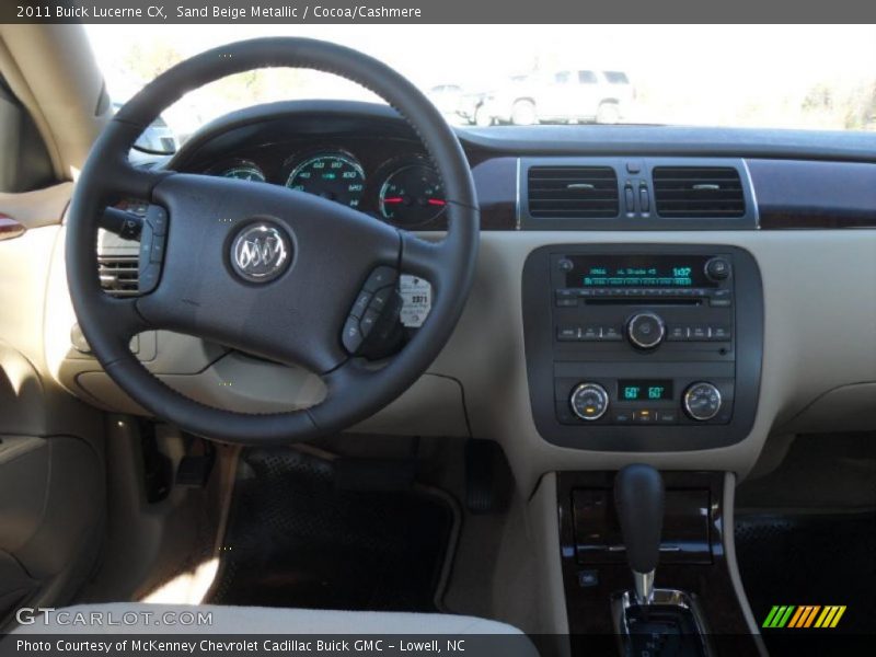 Sand Beige Metallic / Cocoa/Cashmere 2011 Buick Lucerne CX