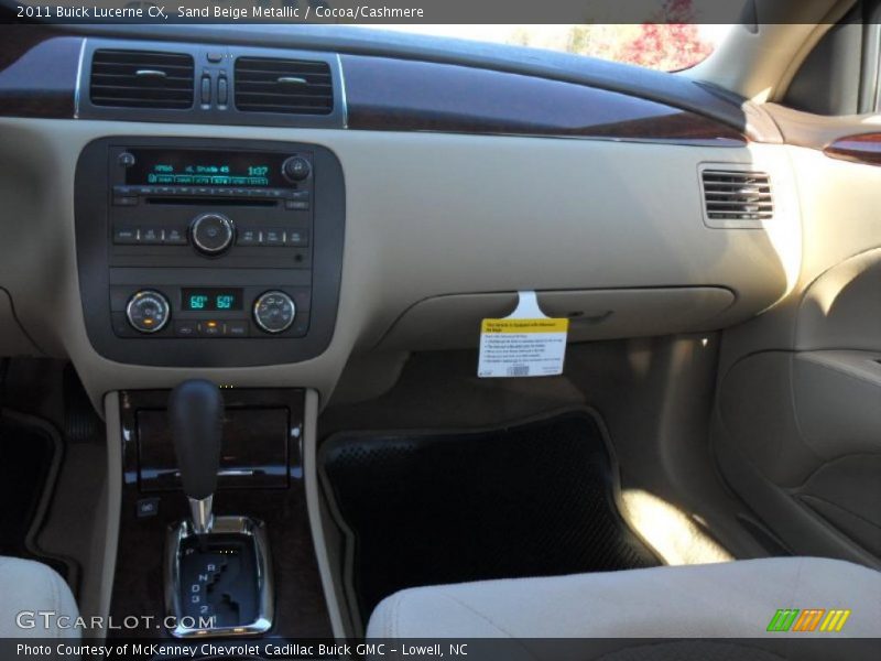 Sand Beige Metallic / Cocoa/Cashmere 2011 Buick Lucerne CX