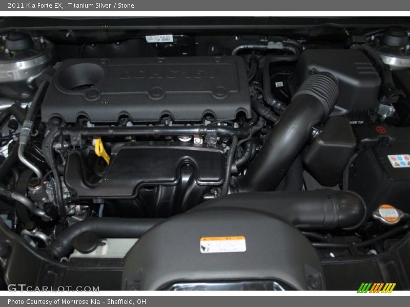 Titanium Silver / Stone 2011 Kia Forte EX