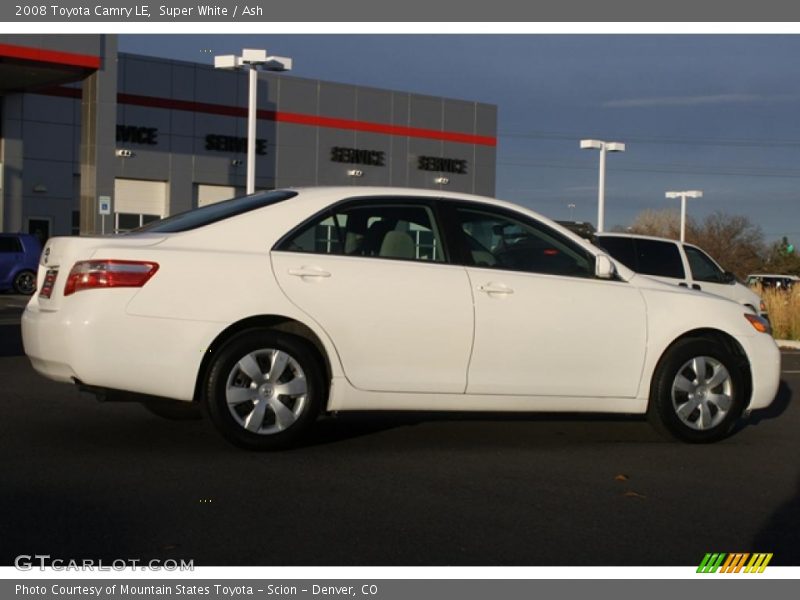 Super White / Ash 2008 Toyota Camry LE