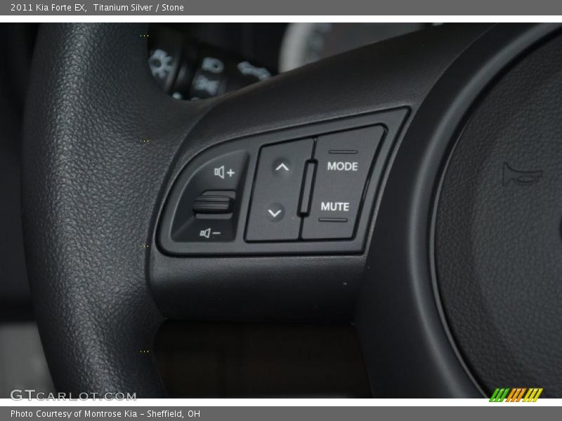 Titanium Silver / Stone 2011 Kia Forte EX