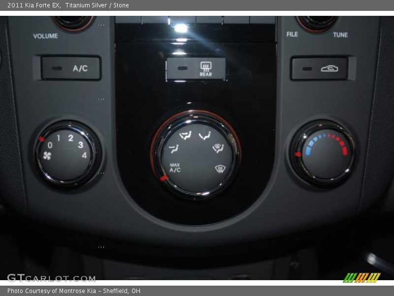 Titanium Silver / Stone 2011 Kia Forte EX