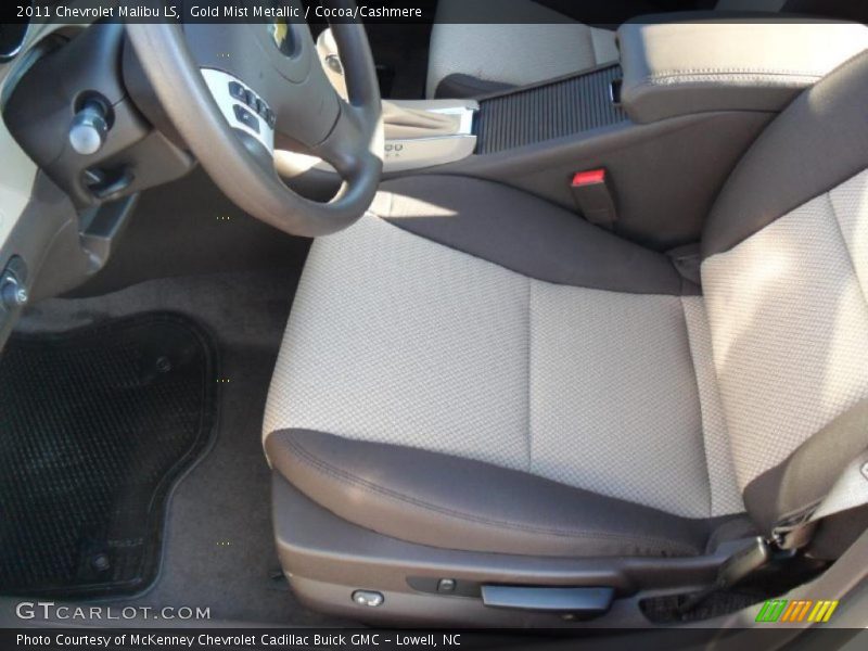 Gold Mist Metallic / Cocoa/Cashmere 2011 Chevrolet Malibu LS