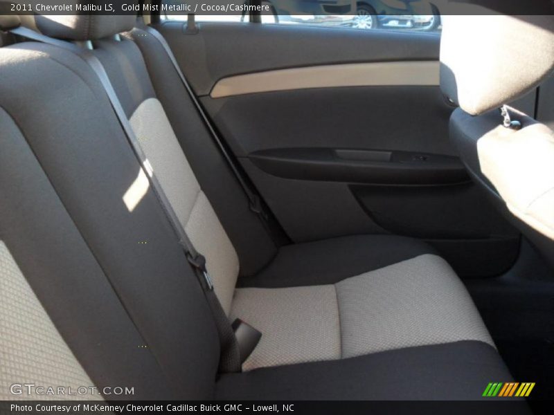 Gold Mist Metallic / Cocoa/Cashmere 2011 Chevrolet Malibu LS
