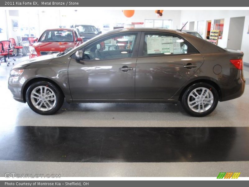 Metal Bronze / Stone 2011 Kia Forte EX