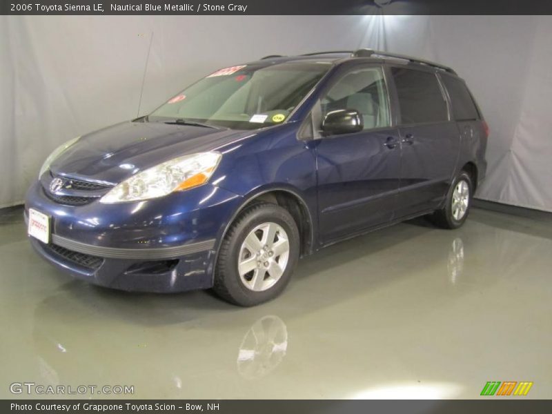 Nautical Blue Metallic / Stone Gray 2006 Toyota Sienna LE