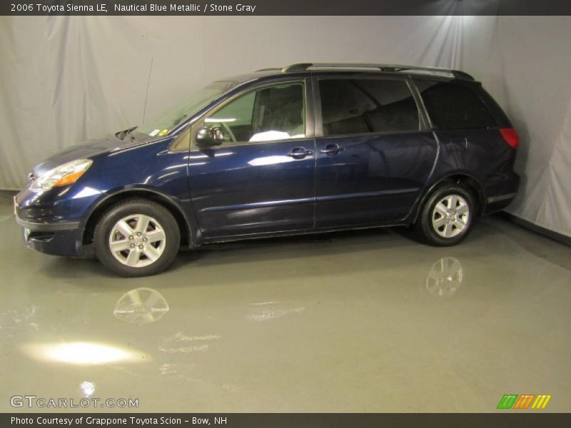 Nautical Blue Metallic / Stone Gray 2006 Toyota Sienna LE