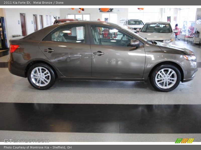 Metal Bronze / Stone 2011 Kia Forte EX