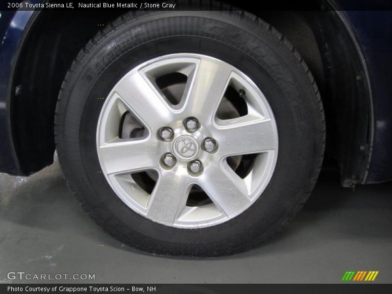 Nautical Blue Metallic / Stone Gray 2006 Toyota Sienna LE