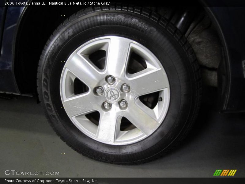Nautical Blue Metallic / Stone Gray 2006 Toyota Sienna LE