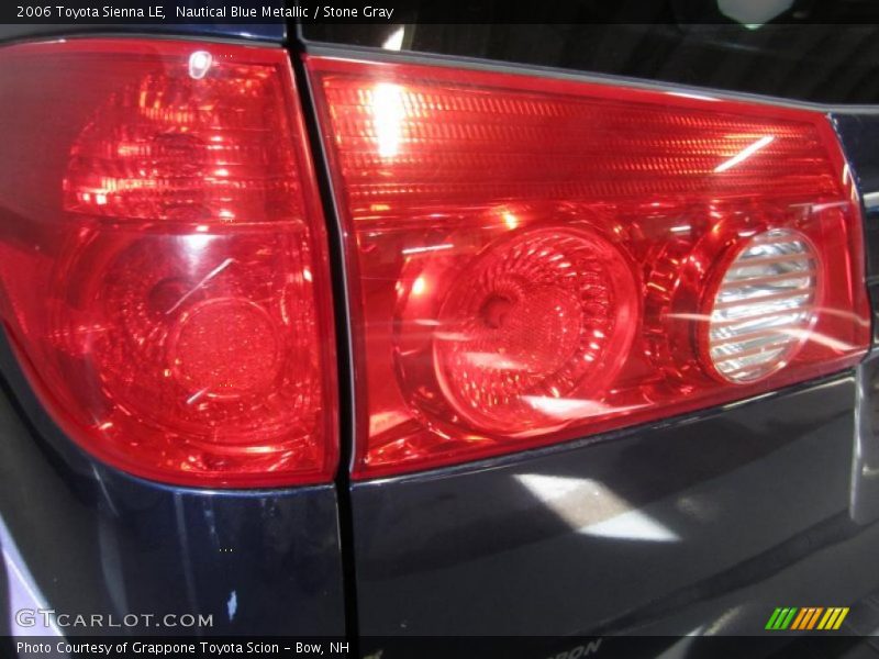 Nautical Blue Metallic / Stone Gray 2006 Toyota Sienna LE