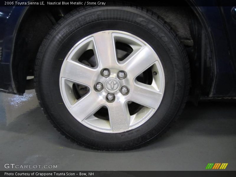 Nautical Blue Metallic / Stone Gray 2006 Toyota Sienna LE