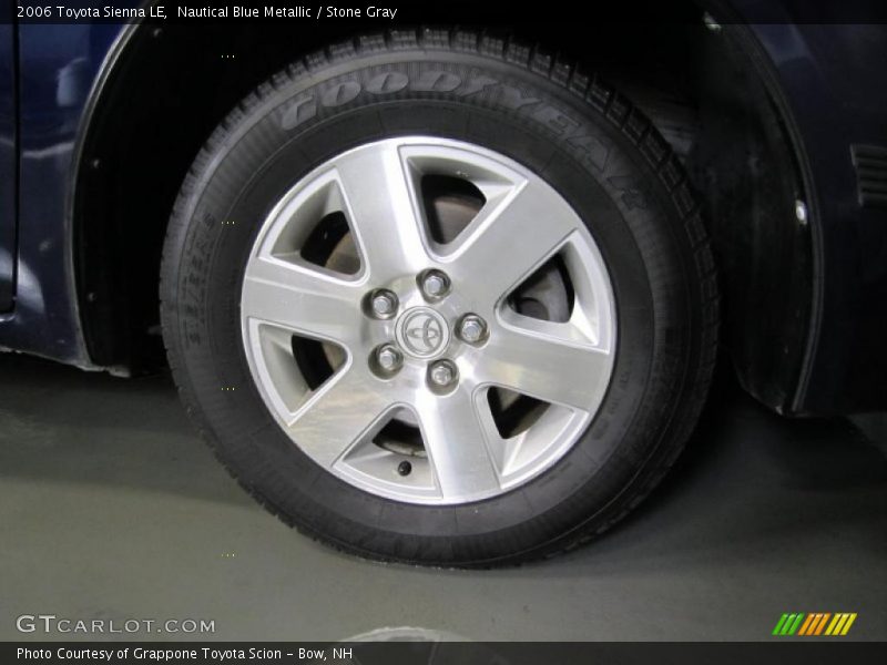 Nautical Blue Metallic / Stone Gray 2006 Toyota Sienna LE