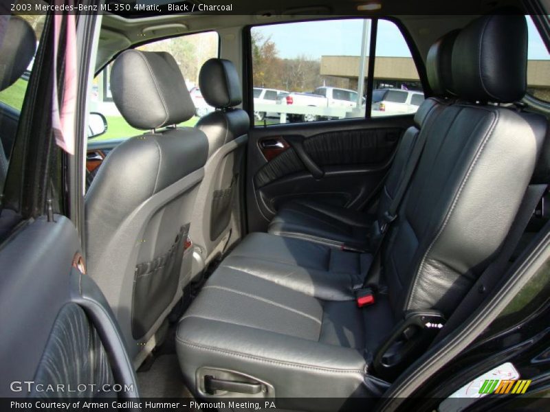 Black / Charcoal 2003 Mercedes-Benz ML 350 4Matic