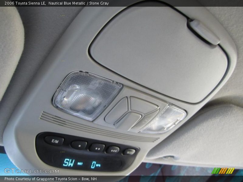 Nautical Blue Metallic / Stone Gray 2006 Toyota Sienna LE
