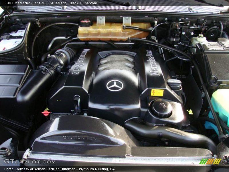 Black / Charcoal 2003 Mercedes-Benz ML 350 4Matic