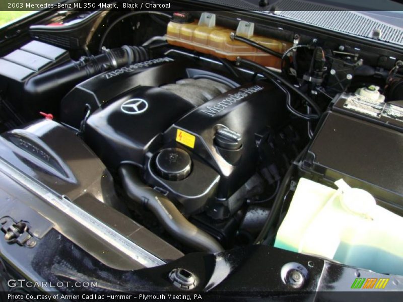 Black / Charcoal 2003 Mercedes-Benz ML 350 4Matic