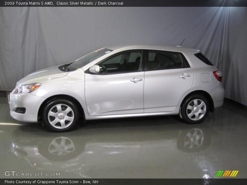  2009 Matrix S AWD Classic Silver Metallic