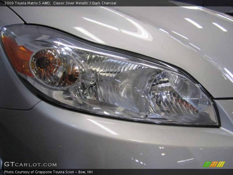 Classic Silver Metallic / Dark Charcoal 2009 Toyota Matrix S AWD
