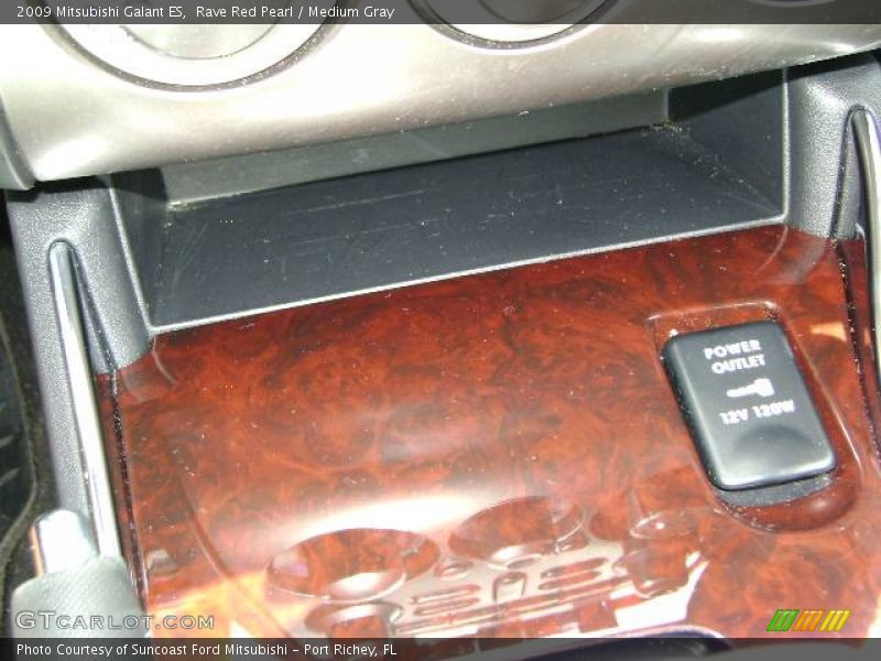 Rave Red Pearl / Medium Gray 2009 Mitsubishi Galant ES