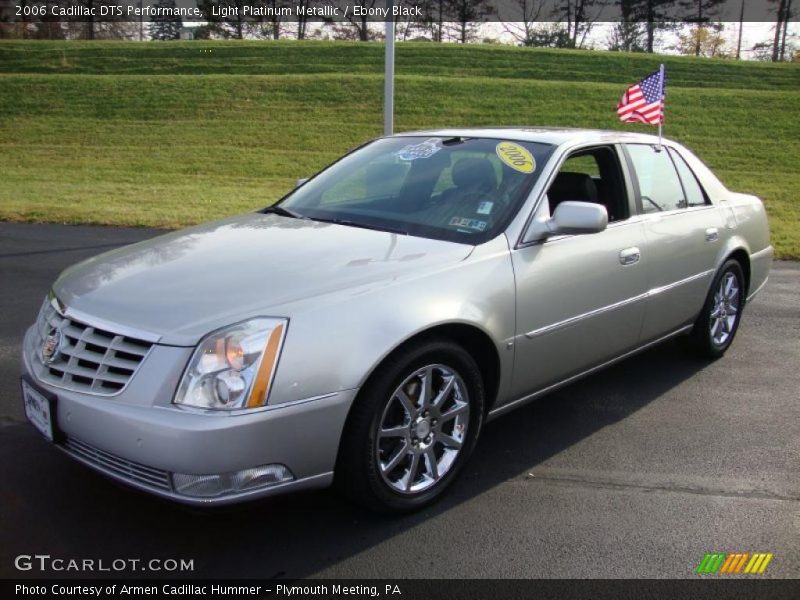 Light Platinum Metallic / Ebony Black 2006 Cadillac DTS Performance