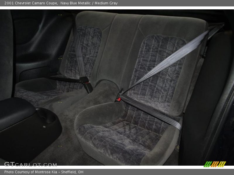Navy Blue Metallic / Medium Gray 2001 Chevrolet Camaro Coupe