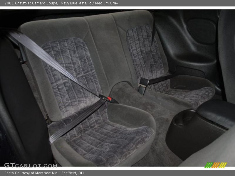 Navy Blue Metallic / Medium Gray 2001 Chevrolet Camaro Coupe