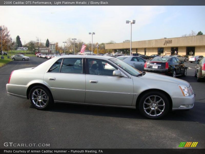 Light Platinum Metallic / Ebony Black 2006 Cadillac DTS Performance