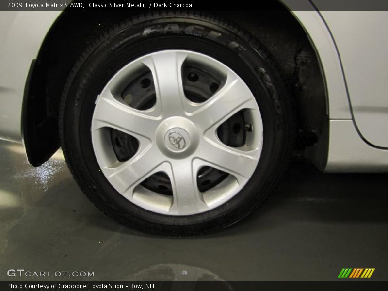Classic Silver Metallic / Dark Charcoal 2009 Toyota Matrix S AWD