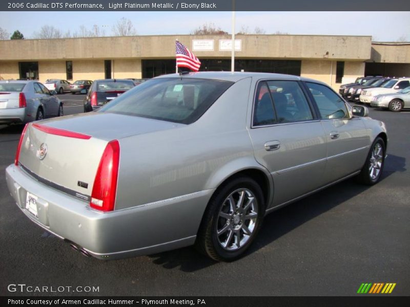 Light Platinum Metallic / Ebony Black 2006 Cadillac DTS Performance