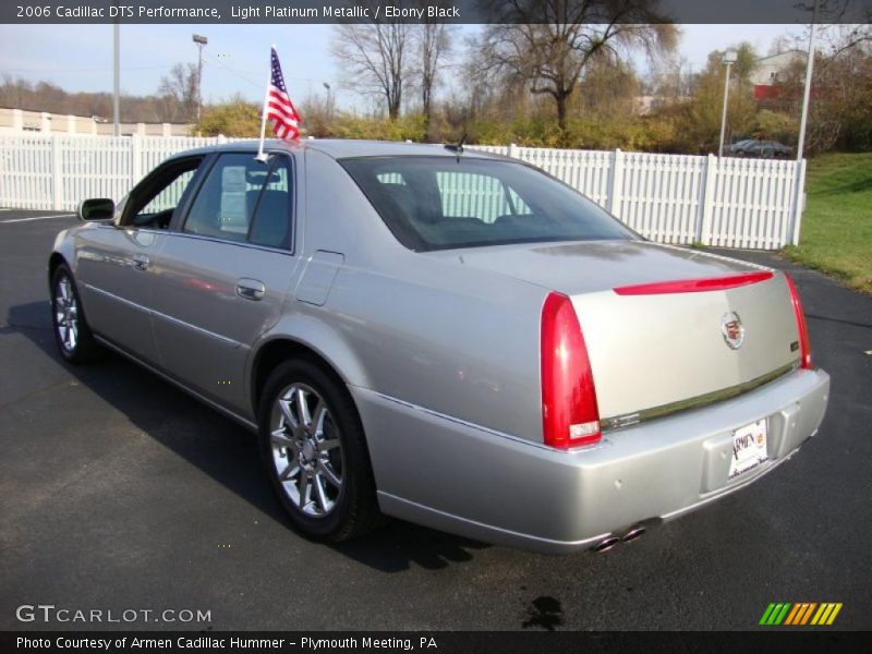 Light Platinum Metallic / Ebony Black 2006 Cadillac DTS Performance