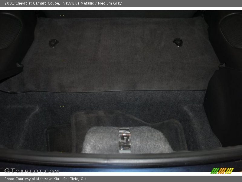 Navy Blue Metallic / Medium Gray 2001 Chevrolet Camaro Coupe