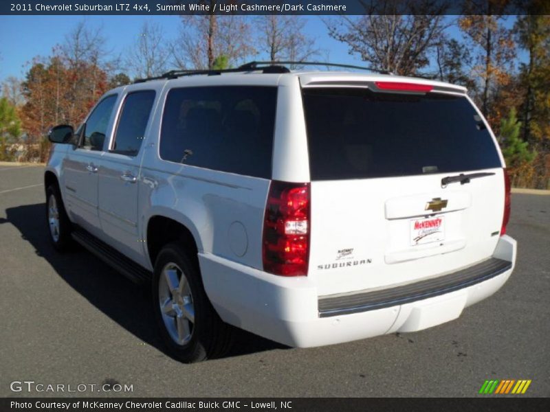 Summit White / Light Cashmere/Dark Cashmere 2011 Chevrolet Suburban LTZ 4x4
