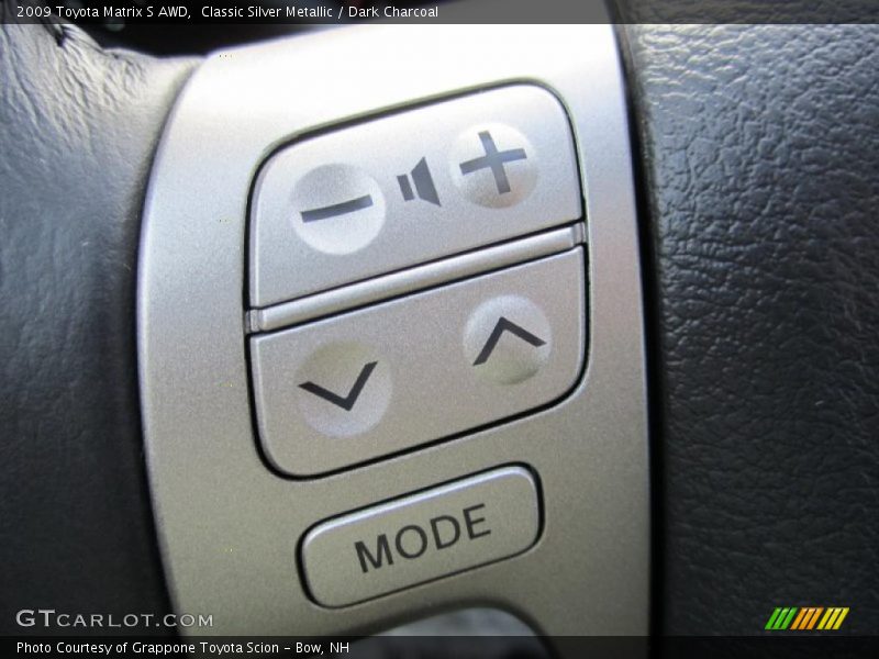 Classic Silver Metallic / Dark Charcoal 2009 Toyota Matrix S AWD