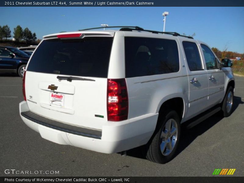 Summit White / Light Cashmere/Dark Cashmere 2011 Chevrolet Suburban LTZ 4x4