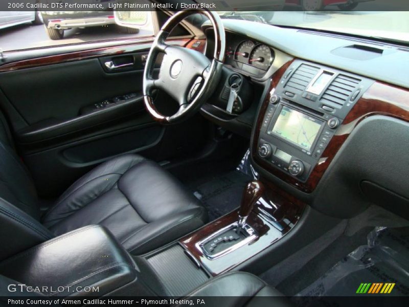 Light Platinum Metallic / Ebony Black 2006 Cadillac DTS Performance